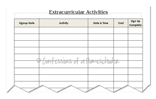 extraactivities
